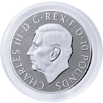 NEU* 10 oz UK 2025 BU - GREYHOUND of Richmond - Königlicher Windhund  - Royal Tudor Beast - Großbritannien Silber BU 25 Pfd.