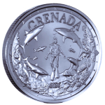 NEU* 1 oz SHARK DIVER / HAITAUCHER  2024 Grenada EC8 -...