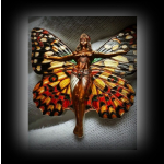 1 oz Ghana 2024 Shape Edition - LADY BUTTERFLY - Die...