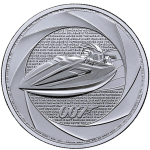 NEU* 1 oz UK 2025 BU - BOND007 - SPEEDBOAT Q-BRANCH -...