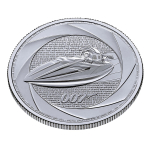 NEU* 1 oz UK 2025 BU - BOND007 - SPEEDBOAT Q-BRANCH -...