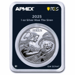 NEU* 1 oz Niue 2025 PCGS FS -  SIRENE mit dem...