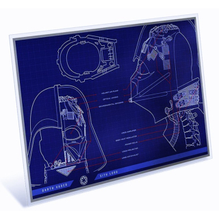 1 oz Niue 2025 Proof - STAR WARS DARTH VADER - Sith Lord’s helmet - Neue Serie BLUEPRINT Nr.3 - Rectangle Silber 2 NZ$