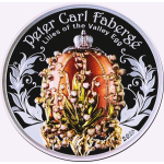 2 oz Mongolei 2025 NGC PF70 - FABERGE LILIES OF THE...