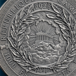 1 oz Kamerun 2025 Antique - IKARUS - Griechische Mythologie serie - Silber Antique Finish 1000 Francs