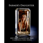 NEU* 1 oz Silber Motivbarren - FARMER GIRL - Farmer...