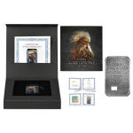 2 oz GERMANIA 2025 - NJÖRD Njörðr GOTT der MEERES & Reichtum - Schutzpatron der Wikinger - Nordische Götter 6. Ausgabe - Germania Mint - Silbergussbaren Antique Finish - WENIGE !