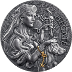 2 oz Kamerun 2025 antique - HECATE - GÖTTIN  des...