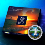 NEU* 1 oz Anguilla 2024 Proof Color - SEGELSCHIFF /...