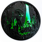 NEU*** 1 oz  Kupfer Round - ALIEN Invasion Ausserirdische...