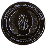 NEU*  1 oz Montserrat 2024 Proof Color - SEESTERN STARFISH - EC8 Serie Karibikmotive- 2 $