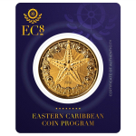 NEU*  1 oz Gold Montserrat 2024 BU - SEESTERN STARFISH - EC8 Serie Karibikmotive- 10 $