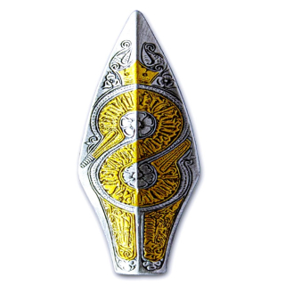 1/4 oz Silber Gilded Südkorea Arrowhead Indianer Pfeilspitze