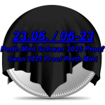 1 oz Schwan 2025 PROOF  Australien - silber 1 AU$ - Perth...