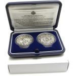 San Marino 5 & 10 Euro Set 2003 Olympiade Athen 2004...