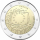 2 Euro Lettland 2015 30 Jahre Europaflagge -  Europäische Flagge  unc.