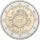 2 Euro Niederlande 2012 10 Jahre Euro Bargeld