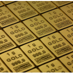 10 x 1g Gold Combibarren / Goldtafel / Tafelbarren LBMA