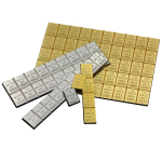 10 x 1g Gold Combibarren / Goldtafel / Tafelbarren LBMA