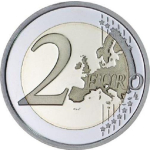 Vatikan 2015 2 Euro VIII. Weltfamilientreffen Philadelphia Proof