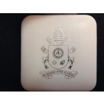 Vatikan 2014 Medaille Bronze Heiligsprechung Johannes Paul II + Johannes XXIII