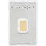 2 g Goldbarren Münze Österreich (geprägt)...