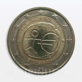 2 Euro Belgien 2009 10 Jahre Euro 2009 EWU EMU
