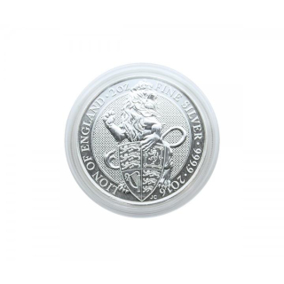 Münzkapsel 39,00 mm für 2 Unzen Queens Beast Silber, 2 Oz Silber Turtle, 2 Oz Bounty