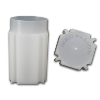 Universaltube 39 mm Medallion Leertube Rounds für Münzen bis 39 mm