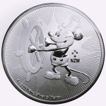 1 Unze Silber Niue 2017 - Steamboat Willie - 2017 BU