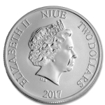 1 Unze Silber Niue 2017 - Steamboat Willie - 2017 BU