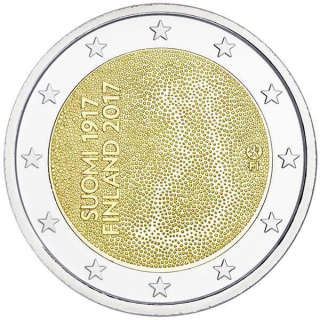 2 Euro Finnland 2017 100 Jahre Unabhängigkeit unc.