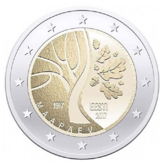 2 Euro Estland 2017 Weg in die Unabhängigkeit