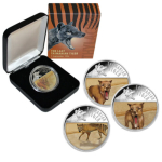 25 g Niue 2011 Proof Lenticular - Der Letzte Tasmanische...