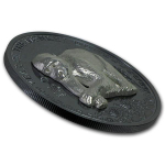 1  Unze Silber Affe Lunar II 2016 Mongolei Monkey Black...