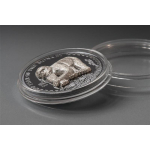 1  Unze Silber Affe Lunar II 2016 Mongolei Monkey Black Proof HICARV Prägung