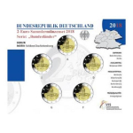 5 x 2 Euro Set Deutschland 2018 Berlin Schloss...