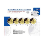 5 x 2 Euro Set Deutschland 2018 Berlin Schloss...