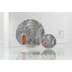 Palau 2018 10 $ Tiffany Art Sammezzano Orientalism 2  Unzen Silber Antique Finish