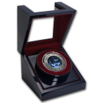 3 Unzen Silber Ruanda 2015 Antique Finish - Lunar Ziege - Jahr der Ziege - Achat-Gemme - Kamee-Münze 1.000 RWF