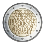 2 Euro Portugal 2018 250 Jahre Nationale Druckerei  bfr