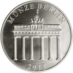 Silber Münze Berlin Ich bin ein Berliner J.F. Kennedy 2018