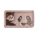 1 g Copper Panda Berlin 2018 999,99 Münze Berlin