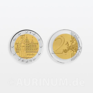 2 Euro Deutschland A 2010 Bremen Roland
