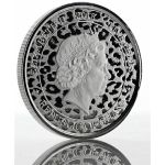 1 Unze Silber Ghana African Leopard 2018 Feingehalt 999