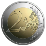 Lettland 2 Euro Lettische Zemgale Regionen Lettlands 2018...