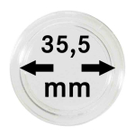 Münzkapsel 35,50 mm - Original Lindner Qualität