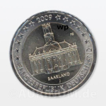 2 Euro Deutschland J 2009 Saarland Ludwigskirche