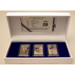 3 x 1 Oz CuNi, Flags Of America Commemorative Coin Set...