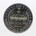 2 Euro Deutschland D 2009 Saarland Ludwigskirche